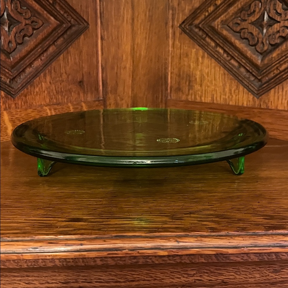 Vintage Jeanette sunflower cake plate - Picture 7 of 7